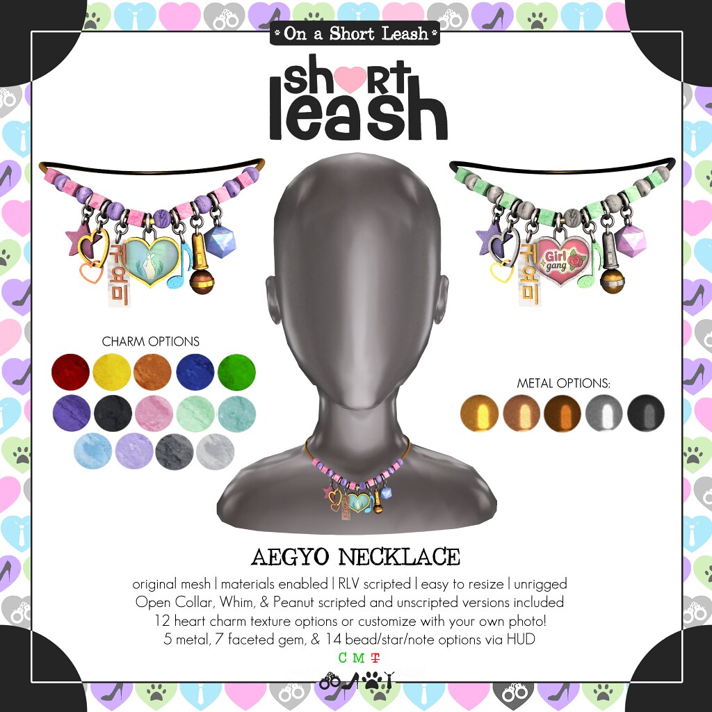 .:Short Leash:. Aegyo Necklace