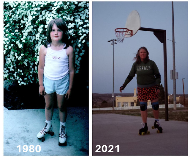 skater 1980 and 2021