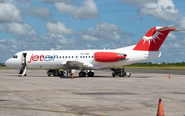 Fokker 70 PJ-JAC Jetair Caribbean