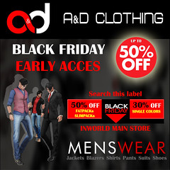 ! A&D Clothing - BLACK FRIDAY Early Access