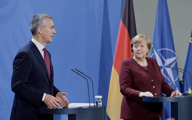 NATO Secretary General meets with the Chancellor of the Federal Republic of Germany