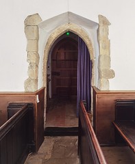 south doorway (now vestry)
