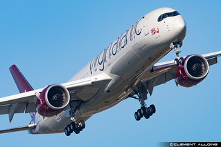 Virgin Atlantic Airways Airbus A350-1041 cn 492 F-WZGM // G-VEVE