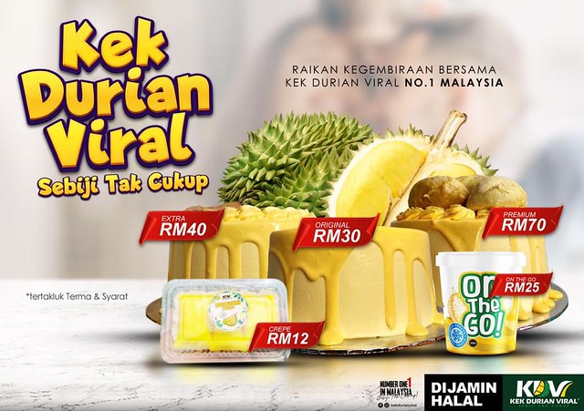 Ini Rahsia Pemilik Kek Durian Viral Hingga Berjaya Miliki Dua Bangunan Operasi