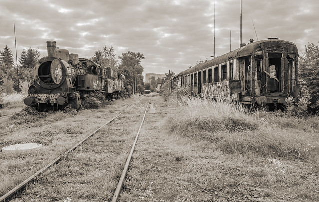 Locomotive depot