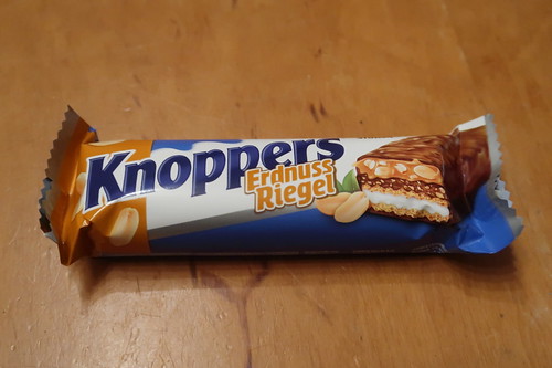 Knoppers Erdnuss-Riegel (noch verpackt)