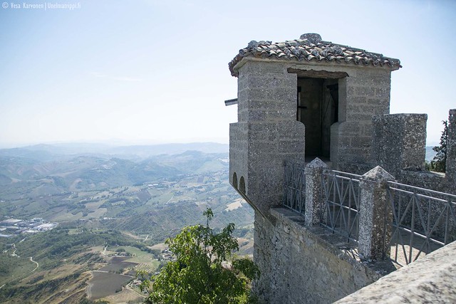 Cesta-linnoituksen torni San Marinossa