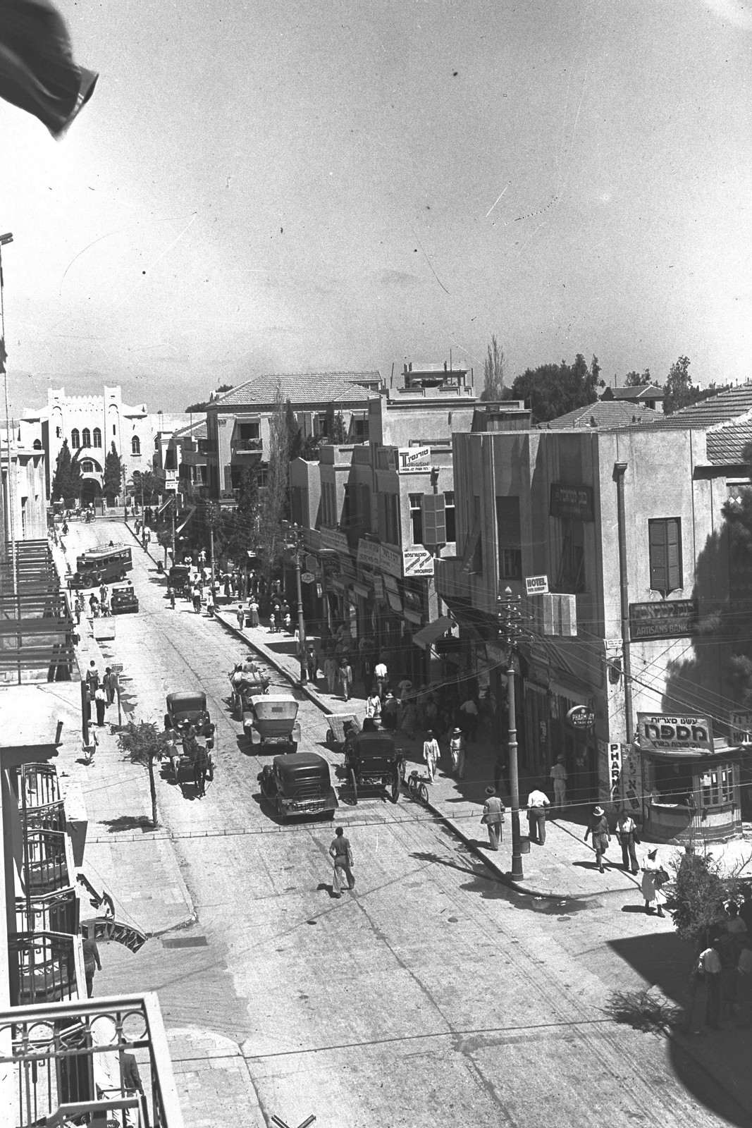 1934. Улица Герцля.