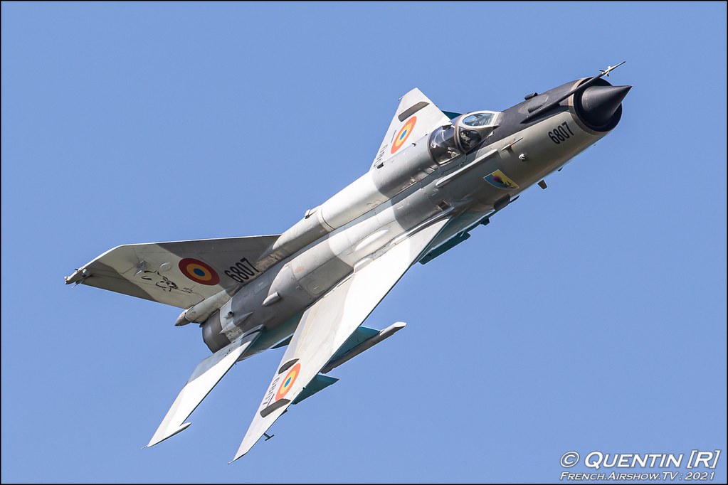 MiG-21 Lance R Force aérienne Roumaine JPO BA-116 Luxeuil Meeting Aerien 2021
