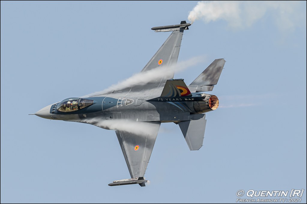 Belgian Air Force F-16 Solo Display JPO BA-116 Luxeuil Meeting Aerien 2021