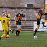 Jack Halliday (8) nets the opening goal for Wick