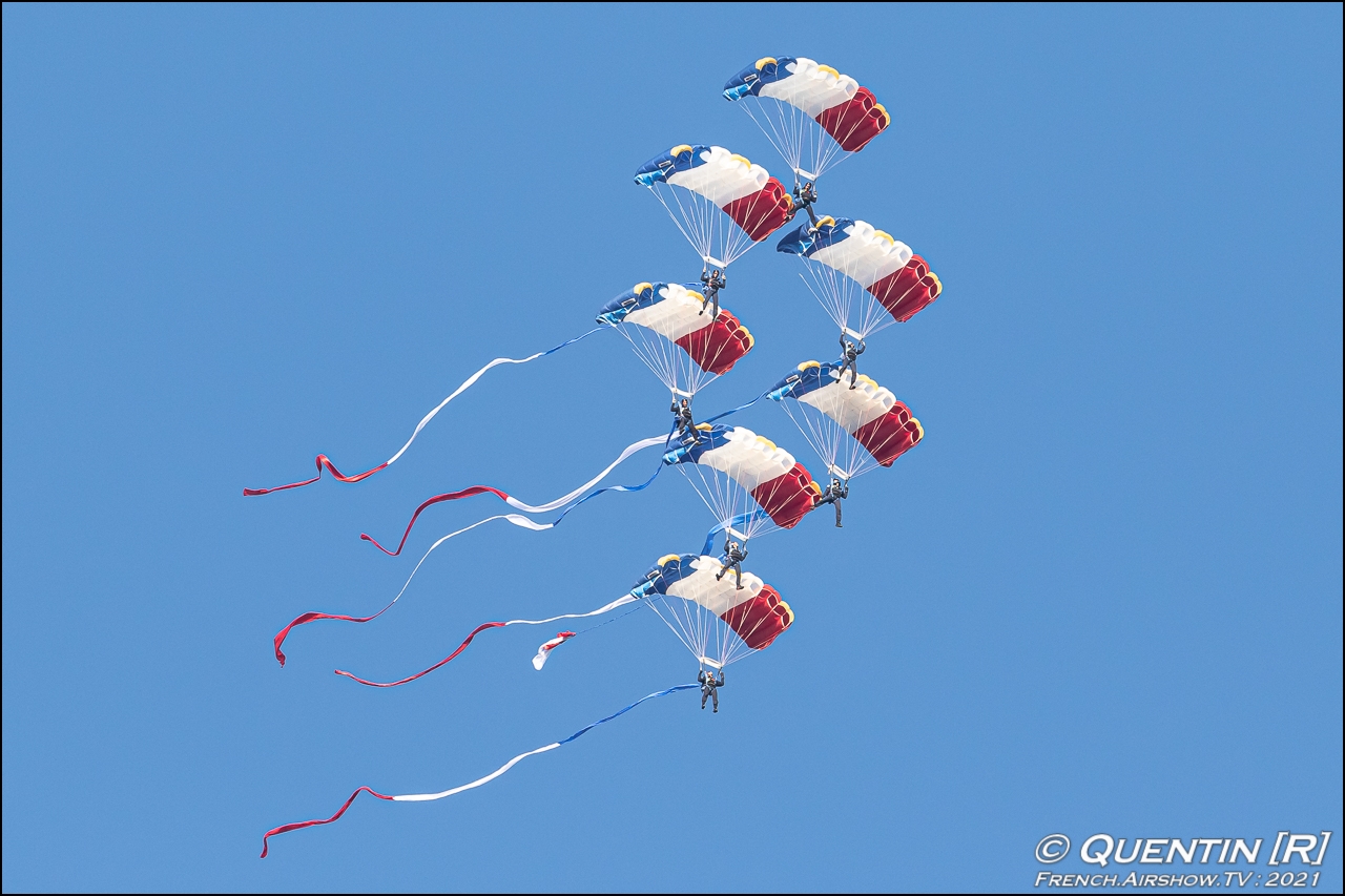 Ambassadeurs parachutistes de l'armée de l'Air et de l'Espace JPO BA-116 Luxeuil