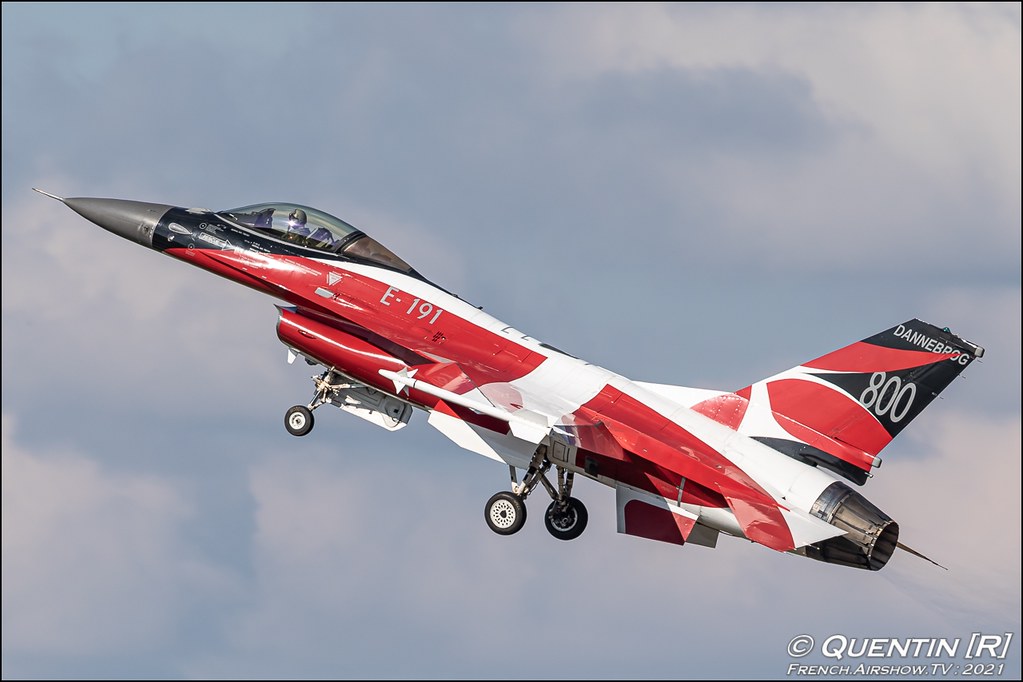 F-16 Fighting Falcon Royal Danish Air Force JPO BA-116 Luxeuil Meeting Aerien 2021