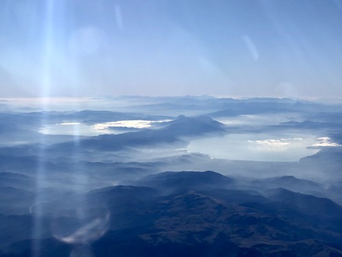 northmacedonia balkans scenery aerial fromtheair nov2021 lakeohrid lakeprespa albania greece