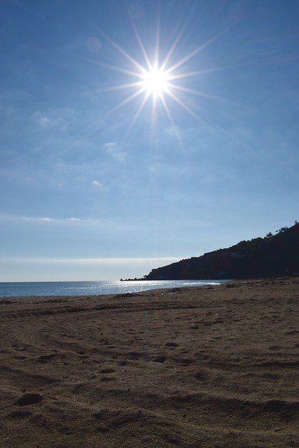 Passeggiata della Domenica in spiaggia. A sunday walk on the beach.