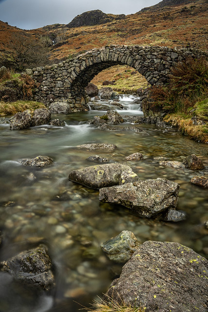 Lingcove bridge , upper Eskdale , The Lake District
