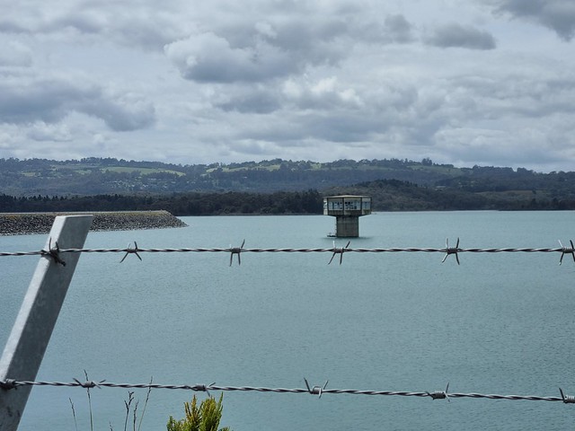 Outlet tower, Cardinia Reservoir, Victoria