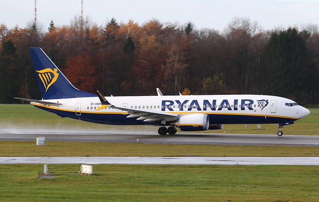 Ryanair | B737-8 MAX 200 | EI-HGR | HAM | 21.11.2021