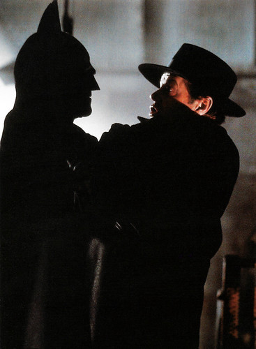 Michael Keaton and Jack Nicholson in Batman (1989)
