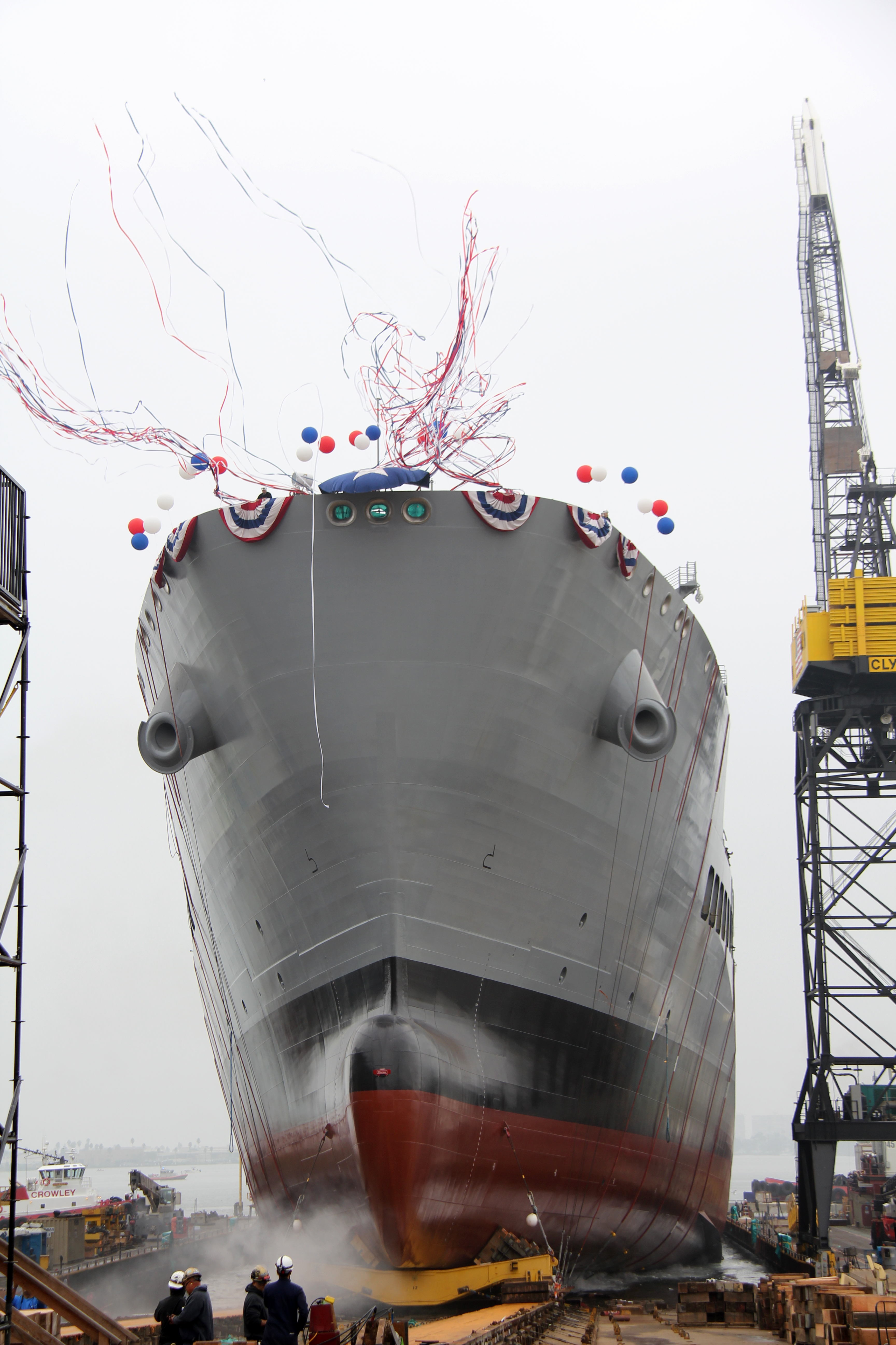 USNS Harvey Milk (T-AO 206) Christening & Launch