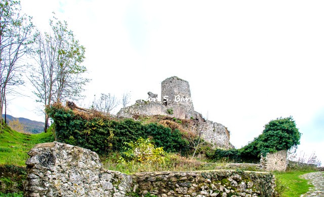 Gioia Sannitica (CE), 2021, I resti del Castello Normanno.