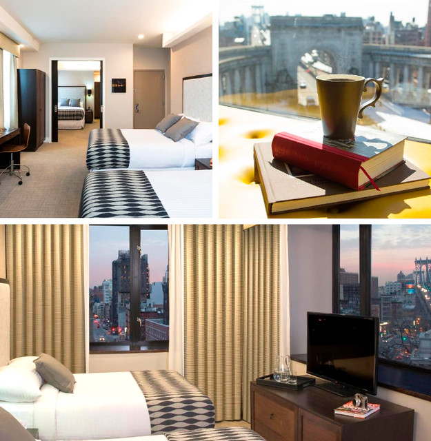 Habitaciones del Leon Hotel LES en Nueva York perfectas para viajar con niños