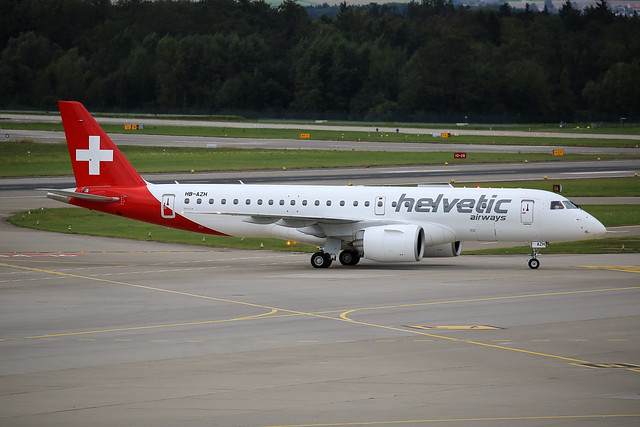 Helvetic Airways Embraer 190 E2 STD (ERJ-190-300STD) HB-AZH