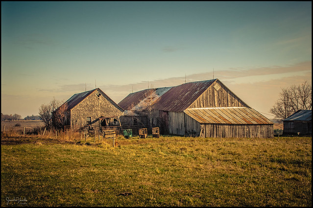 Vieilles granges ... Old barns
