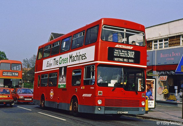 GYE448W London Buses Metroline M448