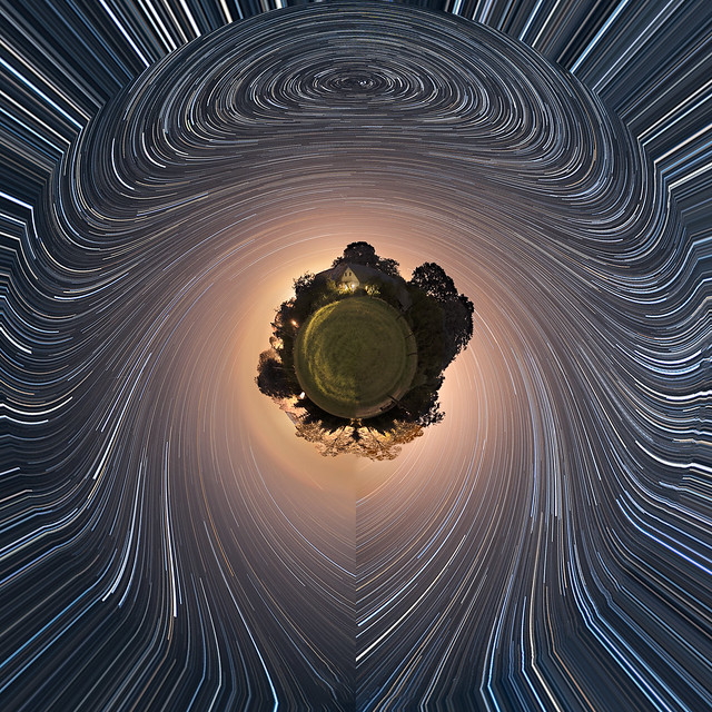 Alone in Space (circular panorama)