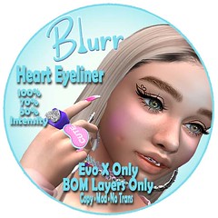 Blurr Ad Heart Eyeliner
