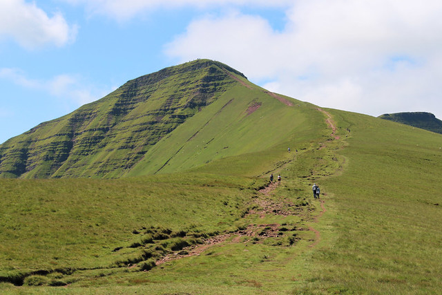 Looking toward Pen-y-Fan, Brecon Beacons