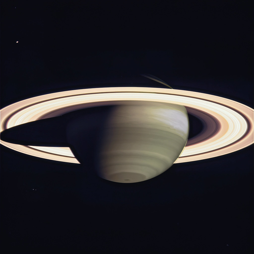Saturn -  From the Cassini Spacecraft