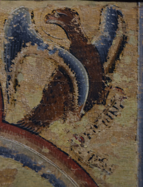 Münster, Westfalen, Landesmuseum, 'Soester Antependium', center panel, detail