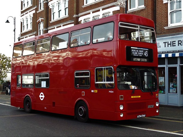 London Transport M1014 A714THV
