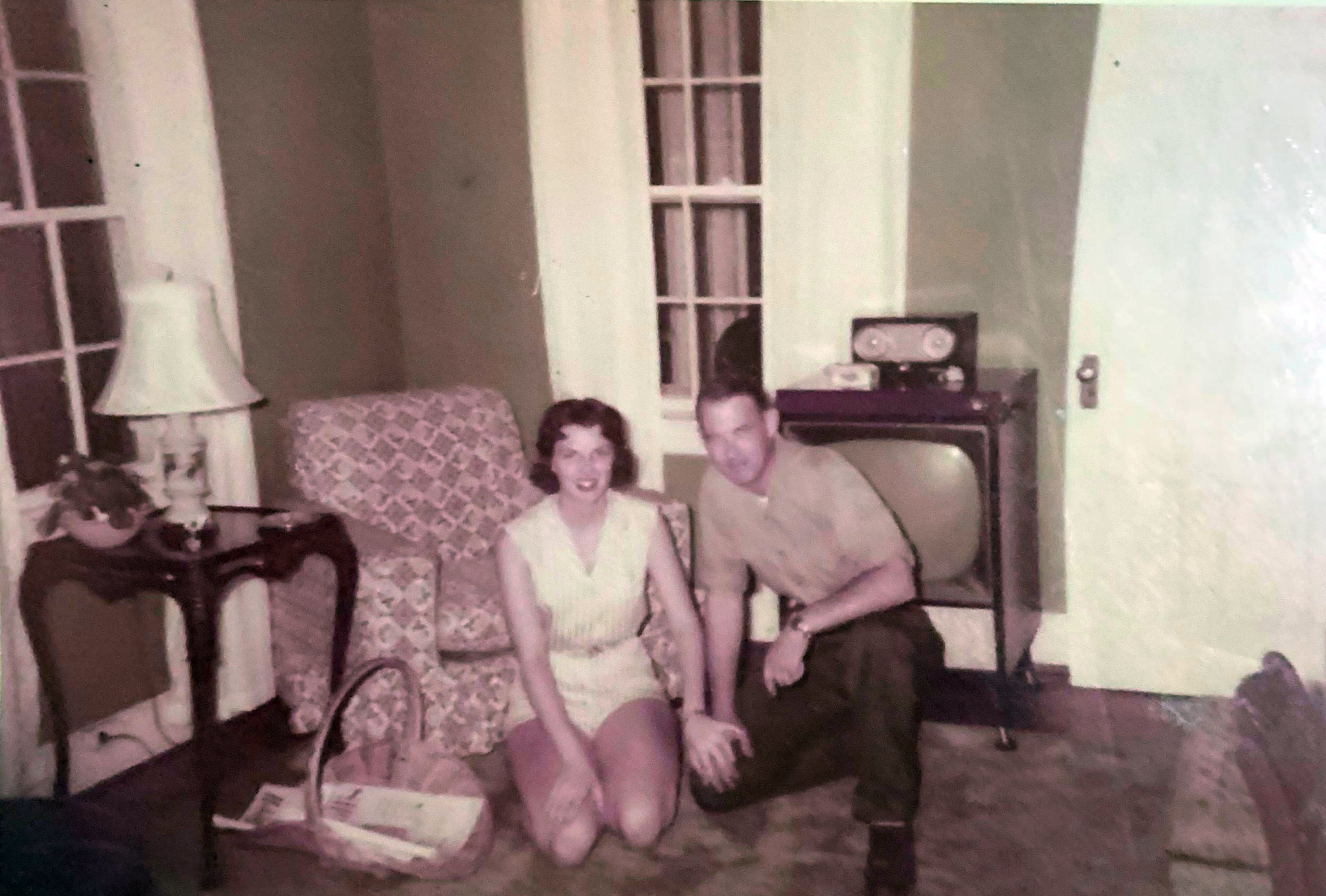 Brenda Graves Smith and Jesse Gerald Smith 37 Channing Ave, Cradock, Portsmouth, VA 1957