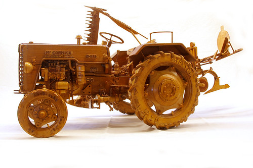 maquette de tracteur Mc Cormick