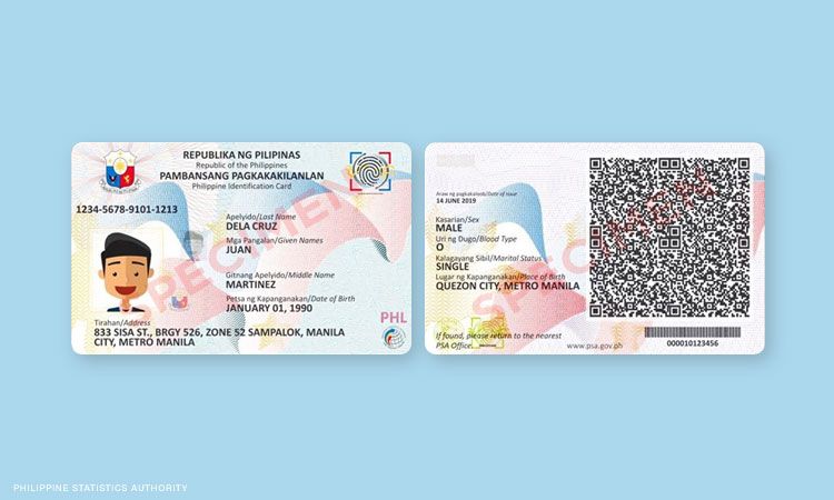 Philippine Identification (PhilID) or National ID