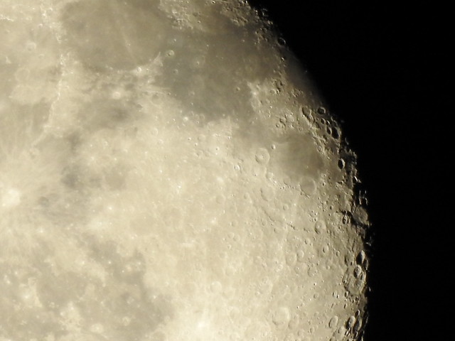 waning gibbous Moon Phase 89% Meudon Lune gibbeuse décroissante