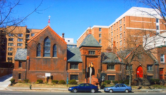 St. Mary's Episcopal Church  - AKA - St. Mary's, Foggy Bottom or St. Mary's Chapel, is a historic Episcopal church  - 730 23rd Street, N.W.  - Washington DC - UnitedStates