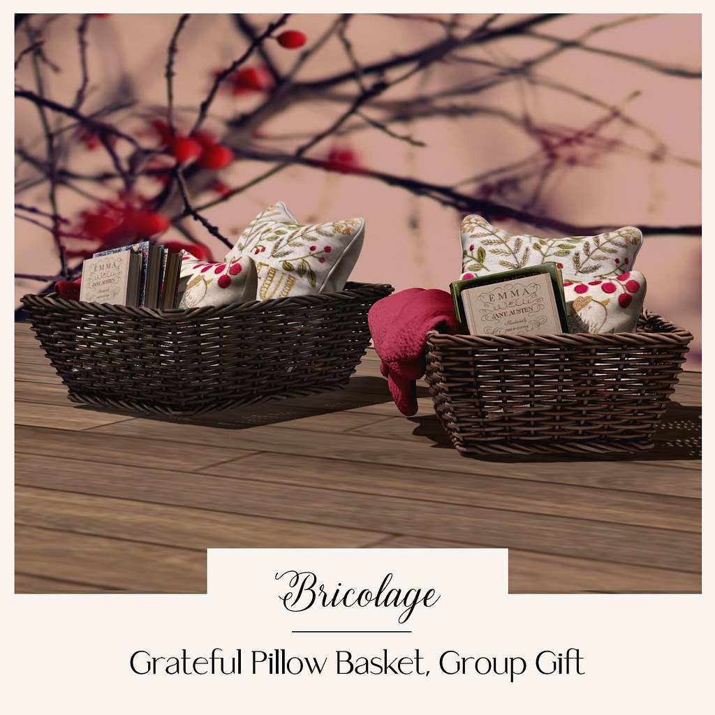 Bricolage Pillow Basket, Group Gift