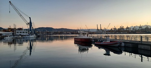 laspezia sunrise alba amanecer port porto puerto