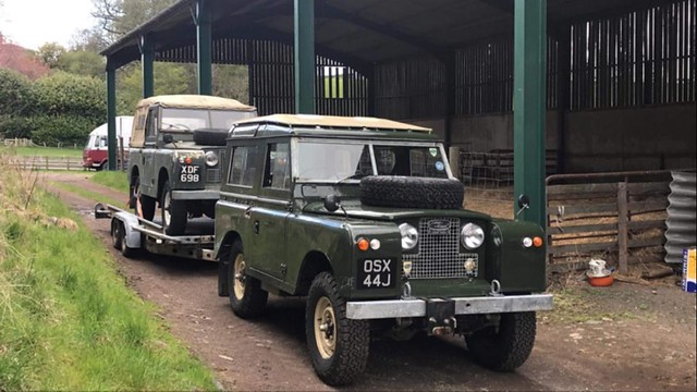 Land Rovers Series 2 and 2A Station Wagon