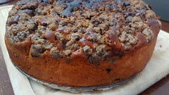 Coffee cake.. great eaten with a hot cup of coffee