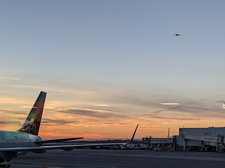 Sunset Takeoff