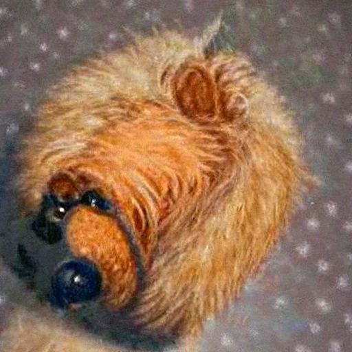 'a detailed painting of Fozzy Bear by LeConte Stewart' CLIP Guided Diffusion Secondary Model Method Text-to-Image