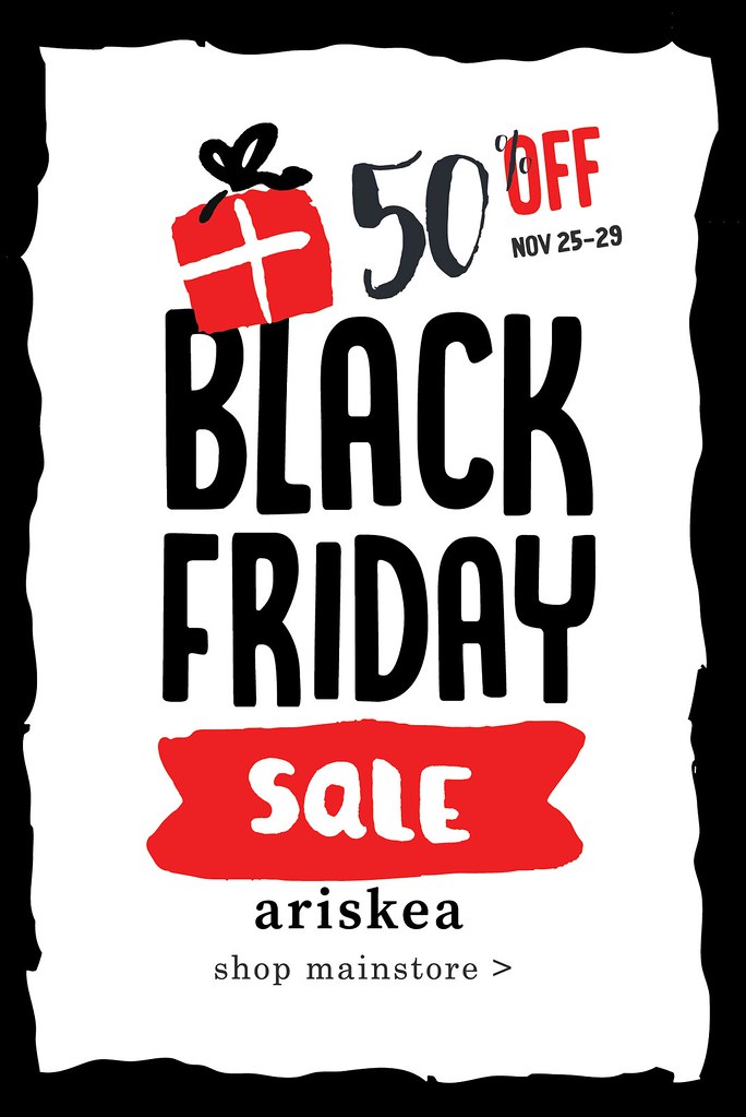 Black Friday – ARISKEA – 50%Off Mainstore