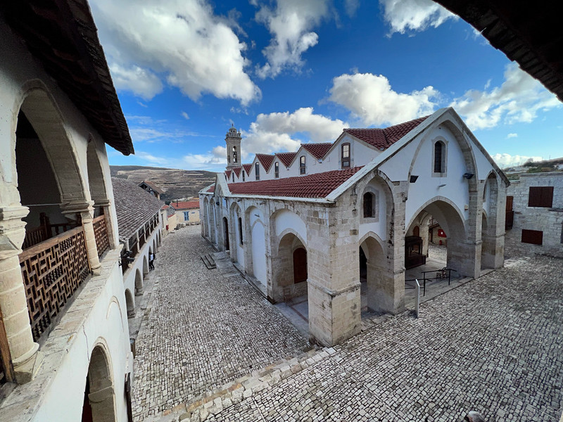 Omodos - Monastery of the Holy Cross