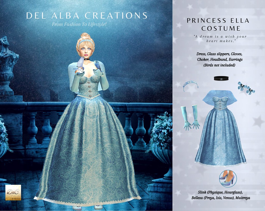 Del Alba Creations | 30% OFF New Release – Princess Ella Costume