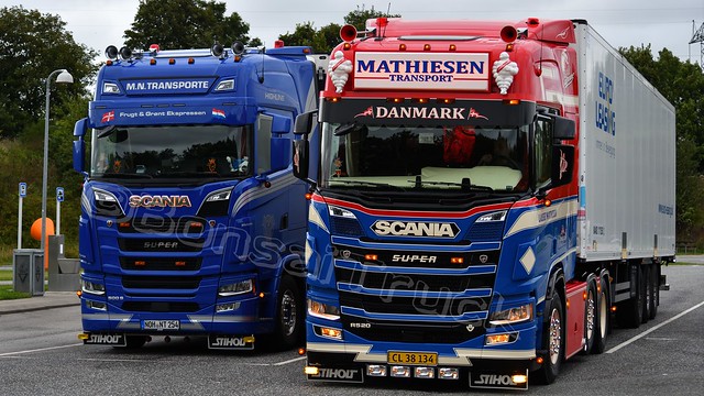 D+DK - M.N. Transporte + Mathiesen Transport Scania NG 500S + NG R520